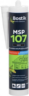 Клей-герметик Bostik MSP 107 290мл черный