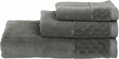 Полотенце махровое VELOUR CELLS 50x90 см зеленый La Nuit