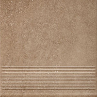 Клінкерна плитка Mattone Sabbia Beige Stopnica Prosta 30x30 Ceramika Paradyz