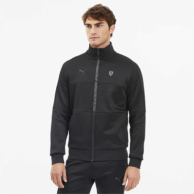Джемпер Puma Ferrari T7 Track Jacket 59612801 р. M черный