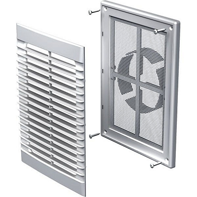 Вентиляційна решітка Vents МВ 126 ВДс 182х251 мм