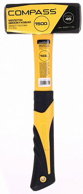 Молоток слюсарний Compass двообуховий 1500 г CP-SHF1500