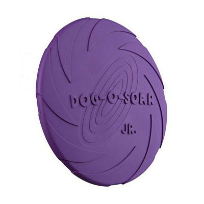 Літаюча тарілка Trixie гумова d18 см 33501