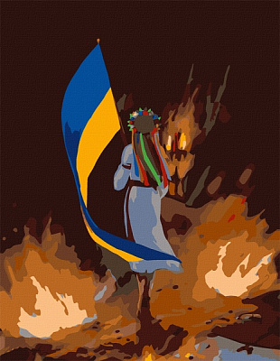 Картина по номерам Непреодолимая сила 35x45 см Rosa Start 