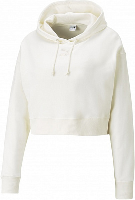 Джемпер Puma CLASSICS CROPPED HOODIE TR 53805799 р. XS бежевий