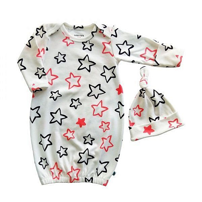 Комплект Lucky tots молочный с рисунком р.62 1596 