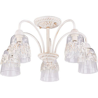 Люстра подвесная Blitz 6xE14 античный белый 1031-45 