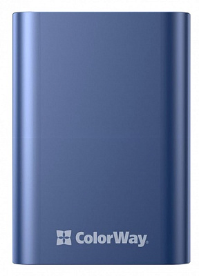 Универсальная мобильная батарея ColorWay 20000 mAh blue (CW-PB200LPG2BL-PDD) 