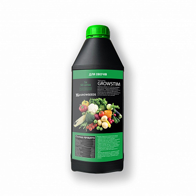 Добриво PLANTIN Growstim Rougevert для овочів 1 л