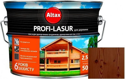 Лазур Altax Profi-Lasur палісандр бронз шовковистий мат 2,5 л