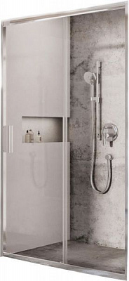 Душевые двери Ravak BLSDP2-100 Полированный алюминий TRANSPARENT