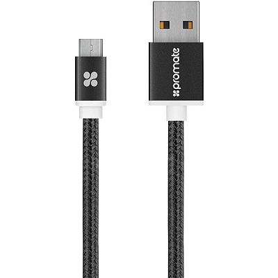 Кабель Promate Micro-USB Linkmate-U2M Black 1.2 м
