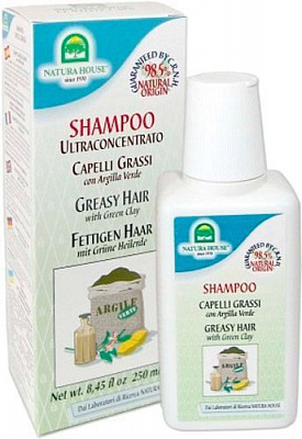 Шампунь Natura House з зеленою глиною 250 мл