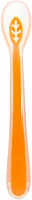 Ложка Baby Team силиконовкая оранжевый (6107)