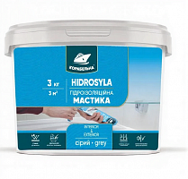 Мастика гидроизоляционная КОРАБЕЛЬНА HІDROSYLA 3 кг 