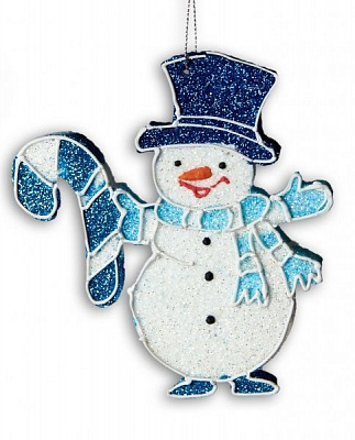 Декоративная подвеска Снеговик 3352 