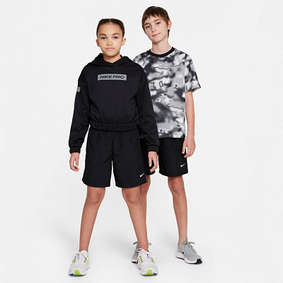 Шорты Nike B NK DF MULTI WVN SHORT DX5382-010 р. XS черный