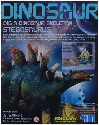 Набір археолога 4M Розкопки Стегозавр 00-03229