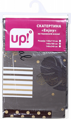 Скатерть Enjoy 140x180 см разноцветный UP! (Underprice)