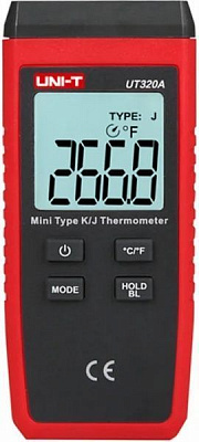 Пірометр (безконтактний термометр) UNI-T з термопарою UT320A