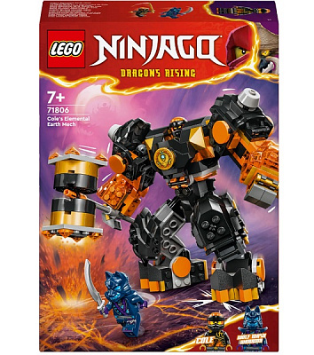 Конструктор LEGO NINJAGO Робот земной стихии Коула 71806