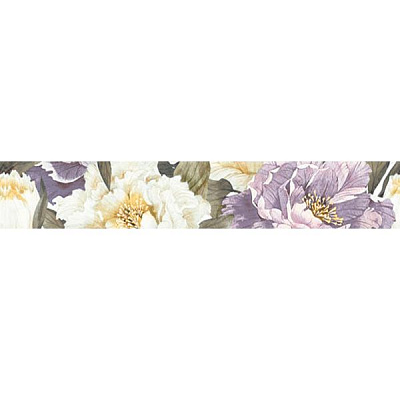 Плитка InterCerama METALICO бордюр вертикальний фіолетовий БВ 89 051 7x50