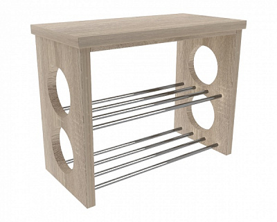 Підставка під взуття DC Сабр-2 350x710x552 мм дуб сонома