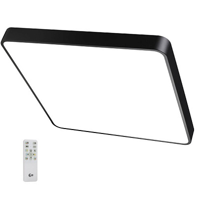 Светильник потолочный LED CONCEPT AVOCA LC S6055 105 Вт черный 2800-6000-RGB К 
