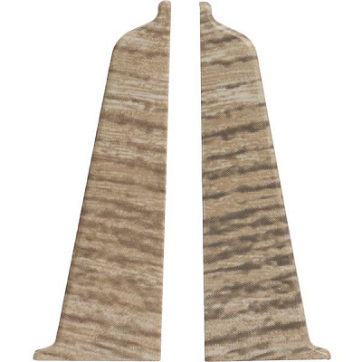 Комплект заглушек King Floor 70 1 левая + 1 правая дуб жасмин 70 мм 