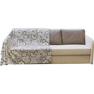 Плед La Nuit Constance 160x200 см бежевий