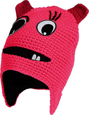 Шапка McKinley Monsters III jrs 416242-900395 р.48-50 фуксия