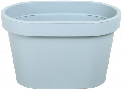 Горщик для квітів 27x40x25 см прямокутний світло-зелений