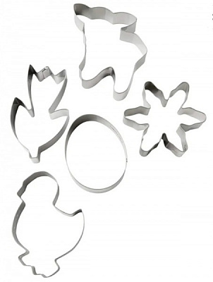 Форма для вирізання печива 5 шт. 7715 Zenker