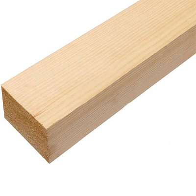 Брус ЛІСБУДІНВЕСТ цельная 50х100х2500 мм сосна