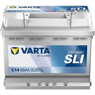 Акумулятор автомобільний Varta DYNAMIC SLI 554400053 C30 (54а/г) E 54 Агод 54Ah 530A 12V «+» праворуч (554400053)