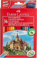 Карандаши цветные с точилкой Faber-Castell 36 шт.