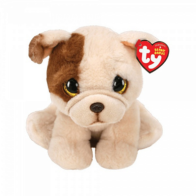 Мягкая игрушка TY Beanie Babies Мопс Houghie 25 см 90286