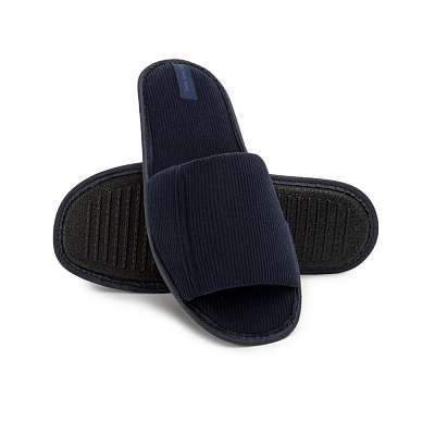 Капці домашні Twins VL вельвет mono 11511 р.42/43 синій