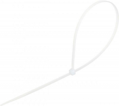 Стяжка кабельна UP! (Underprice) 3.6х300 мм 100 шт. білий