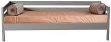 Ліжко Паола 90x200 см сірий 
