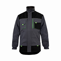 Куртка рабочая Trident Престиж р. XL 52-54 рост 5-6 TRIDENT серый с черным/зеленый