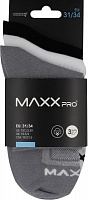 Шкарпетки MaxxPro 1671 3 пари чорно-сіро-білий р.31-34