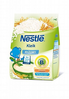 Каша безмолочная Nestle Рисовая с бифидобактериями 160 г 