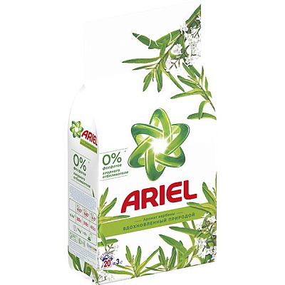 Пральний порошок для машинного прання Ariel Вербена 3 кг