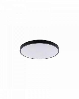 Світильник стельовий Nowodvorski Agnes Round Led 1x22 Вт чорний/білий 8183