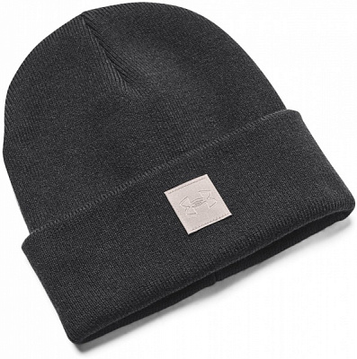 Шапка Under Armour UA HALFTIME CUFF 1373101-001 р.OSFM черный