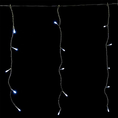 Гирлянда-штора LED 200 ламп 0.5x8 м белая