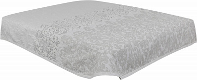 Покрывало Croacia C1 235x270 см Textilia серый с белым 