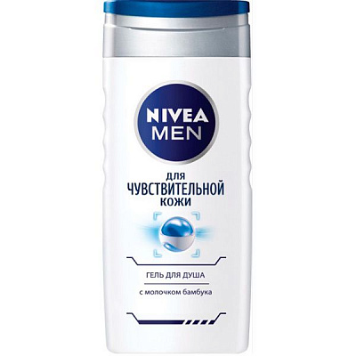 Гель для душа Nivea For sensitive skin 250 мл