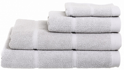 Рушник махровий Exclusive Ela 50x90 см світло-сірий La Nuit